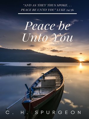 cover image of Peace be Unto You